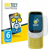 BROTECT Film antireflet Protection d'écran Film de protection d'écran Mat (Nokia 3210), Téléphone portable : film de protection, Gris