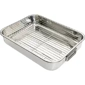Kitchencraft Kitchen Craft - fr Four rectangulaire avec grille (acier inoxydable), couleur argent