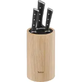 Tefal Ensemble de couteaux Ice Force - 4 pièces - Couteau d'office, couteau de chef, couteau de cuisine et couteau à découper