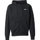 New Balance Veste de survêtement 'Essentials' noir / blanc
