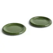 HAY Barro Assiettes Ø18 cm - Lot de 2 Green
