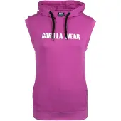 Gorilla wear Sweat-shirt 'Virginia' fuchsia / blanc