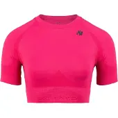 Gorilla wear T-shirt fonctionnel 'Whitnye' rose / noir