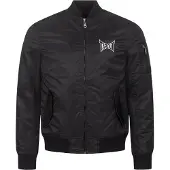 TAPOUT Veste mi-saison 'Chashiers' noir / blanc