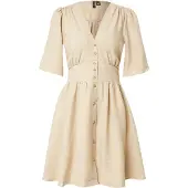Vero Moda Robe-chemise 'VMMelaney' beige