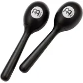 Meinl Pembk - Maracas Oeuf 6" Plastique Noir