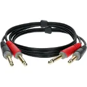 Klotz AT-JJ0200 rallonge 2 fiches jack 2p - 2 fiches jack 2p 2m