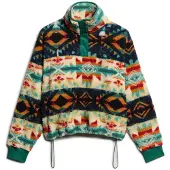 Superdry Pull-over sable / bleu marine / émeraude / orange