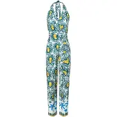 Ana alcazar Combinaison 'Winora' bleu cyan / jaune citron / blanc