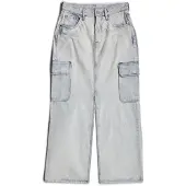 G-Star Jupe Viktoria Long Cargo - Bleu clair - Femmes