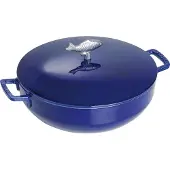 Staub Bouillabaisse, 28 cm | Bleu foncé | rond | Fonte