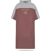 Normani Peignoir long 'Kuta' gris clair / rose ancienne