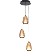 Highlight Suspension design Tromba 3 lumières rondes