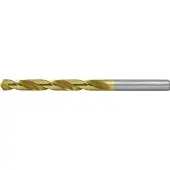 RUKO Foret à Métaux Din 338 Hss-tin Ground Split Point Helical Ø 9.5 Mm 10 Unités