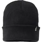 Jack Wolfskin Rib Beanie Noir