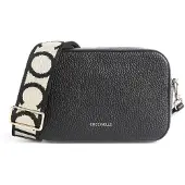 Coccinelle Sac bandoulière 'Tebe' crème / noir