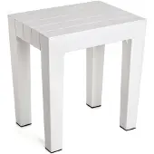 TATAY Lombok Stool Argenté