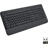 Logitech Signature K650 - Clavier - Sans fil - Bluetooth 5.1 - QWERTY - Italien - Graphite