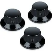 Schaller Strat(TM) Knob black chrome (3)