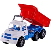 Cavallino Camion à benne basculante XXL Torpedo Voiture jouet 73cm plastique multicolore