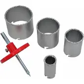 AWTOOLS OTWORNICE WOLFRAMOWE / 33-53-68-83mm / KOMPLET 6elem.