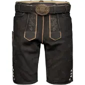 Krüger Collection Pantalon folklorique 'Caelius' brun foncé