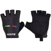 Santini Uci World Champion 2025 Short Gloves Noir XL Homme
