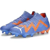 Puma Future Ultimate FG/AG Chaussures de football femme 01 - blue glimmer/white/ultra orange 37