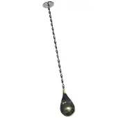 HorecaTraders Cuillère à cocktail en acier inoxydable | 27 cm