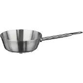 HorecaTraders sauteuse | acier inoxydable | Ø18 cm | Gaz, céramique, induction