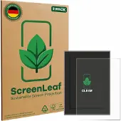 ScreenLeaf Film de protection d'écran, Protection d'écran Écologique, Clear, Anti-Rayures