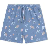 Swim Essentials Garçons, Short de bain, Schwimmboxer, Bleu, Multicolore, (68)