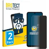 BROTECT Protection Anti-Espion (Blackview A55), Téléphone portable : film de protection, Bleu