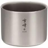 Snow Peak Titanium Double Wall Stacking Mug M - 400ml