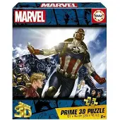 Educa Puzzle Lenticulaire 3d Marvel 300 Pièces