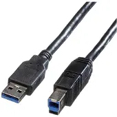 Roline Câble USB 3.0, Type A M - B M 0,8 m