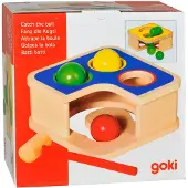 Goki Banc en bois à marteau avec balle