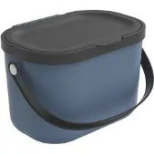 Rotho Poubelleplastique ALBULA 3,2 l bleu ciel