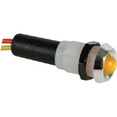 Velleman Voyant - - led jaune 24V - boitier chrome