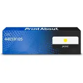 PrintAbout Toner compatible pour OKI 44059105 - Jaune