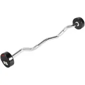 Taurus Barre curl Taurus avec poids fixe 40 kg