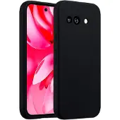 Accezz Coque Liquid Silicone Google Pixel 9A - Noir