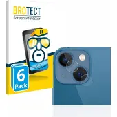 BROTECT Protection Clair (6 pcs, Apple iPhone 13 mini), Téléphone portable : film de protection, Transparent