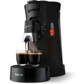 Philips Cafétière à dosette 1bars 1450w noir - - CSA240/21 - senseo