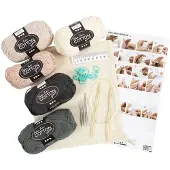 Creativ Company Knitting Starter Craft Kit Beige