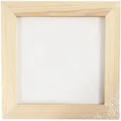 Creativ Company Canvas Paneel Met Lijst, 25,8x25,8cm