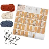 Creativ Company Porte-clés en macramé Mini Hobby Set