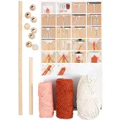 Creativ Company Bastelset Mini Macramé Wandschmuck