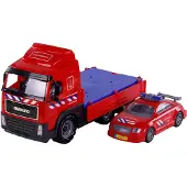 Cavallino Camion de pompier jouet Set avec camion de pompier Échelle 1:16 Plastique