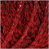Creativ Company Polyester Glitter Garen Rood, 160m